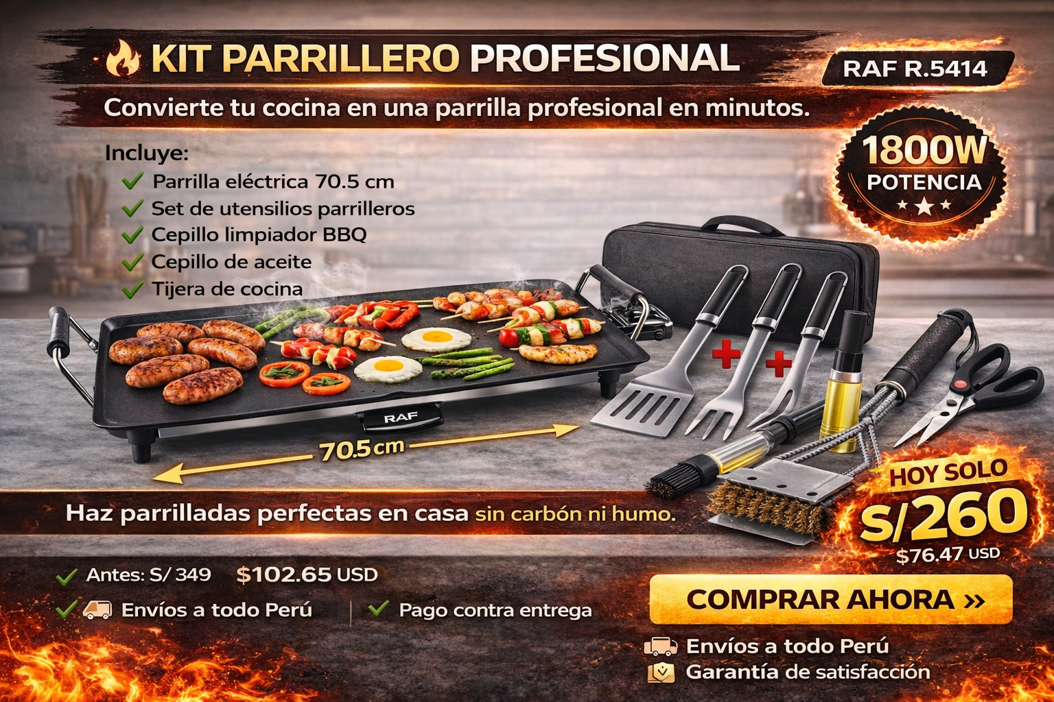 SUPER COMBO PARRILLERO